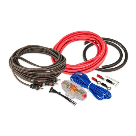 KIT CABLU ALIMENTARE AURA AMP 1208, 8AWG (8 MM2)