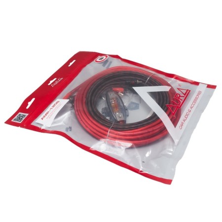 KIT CABLU ALIMENTARE AURA AMP 1208, 8AWG (8 MM2)